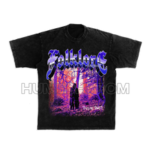 Load image into Gallery viewer, Folklore Taylor Swift Black Metal Shirt HM-X.04
