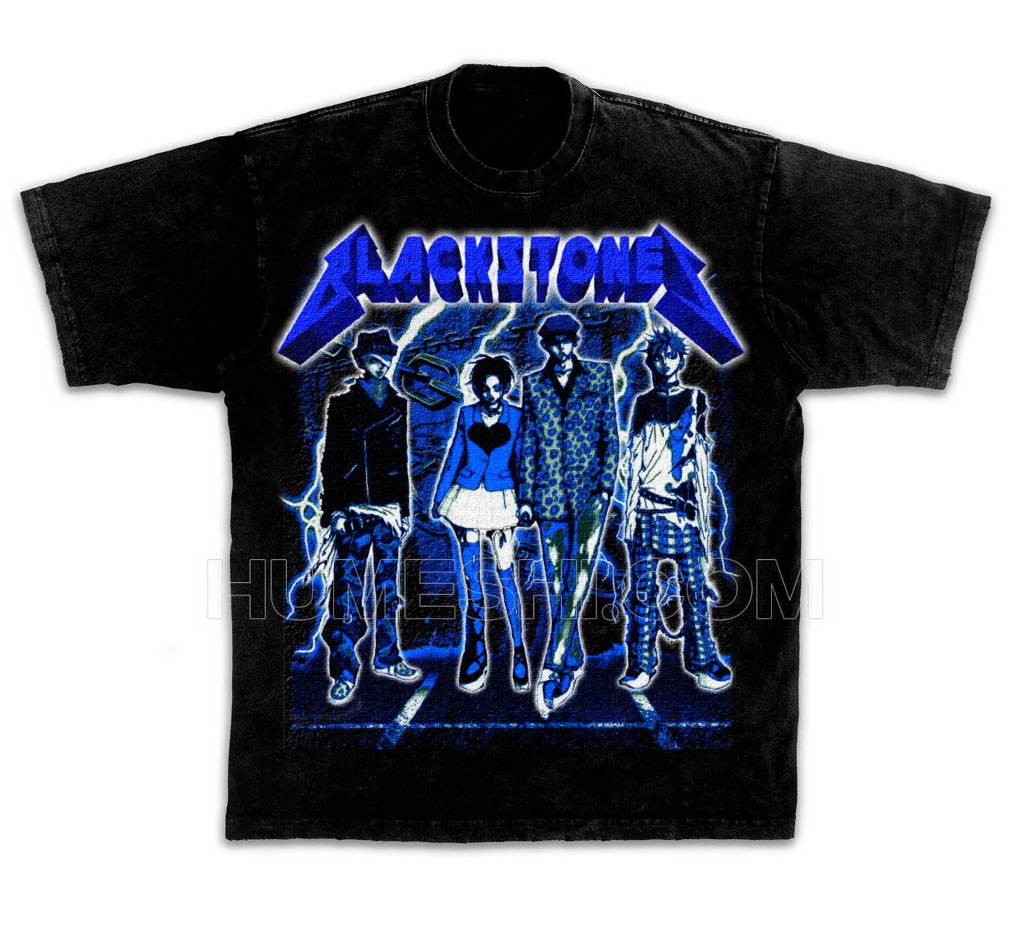 Heavy Metal Black Stones Nana V1 T-Shirt, Blackstones