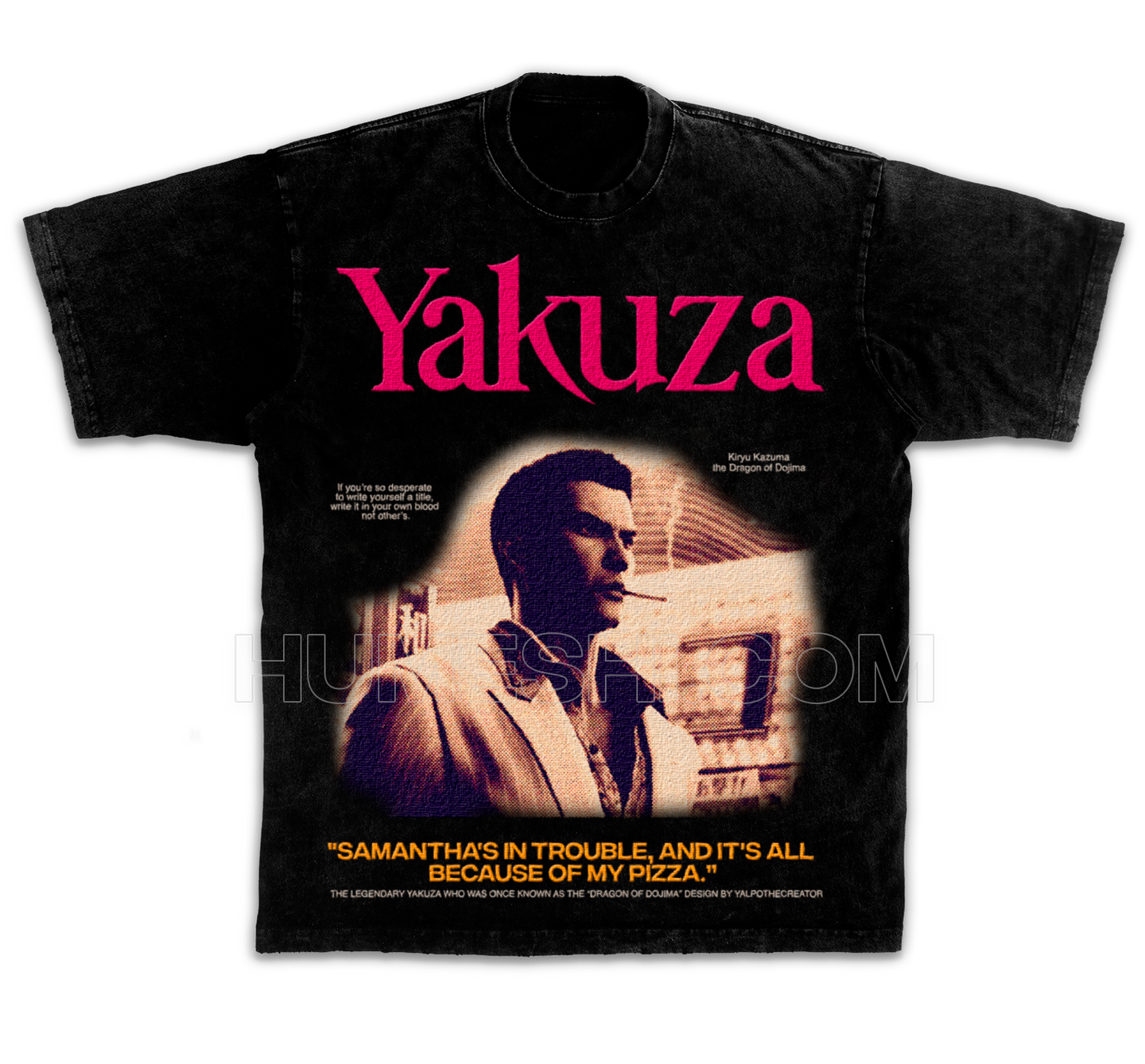 Yakuza Kazuma Kiryu Y2K V1 T-Shirt