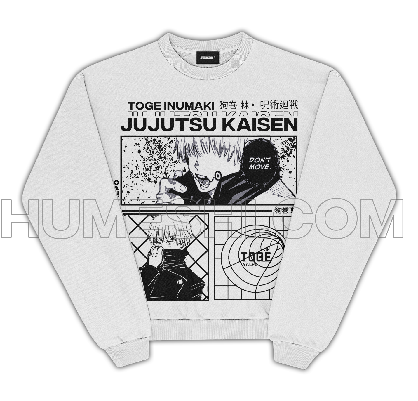 Jujutsu Kaisen Inumaki Toge YLP-X.02 Sweatshirt
