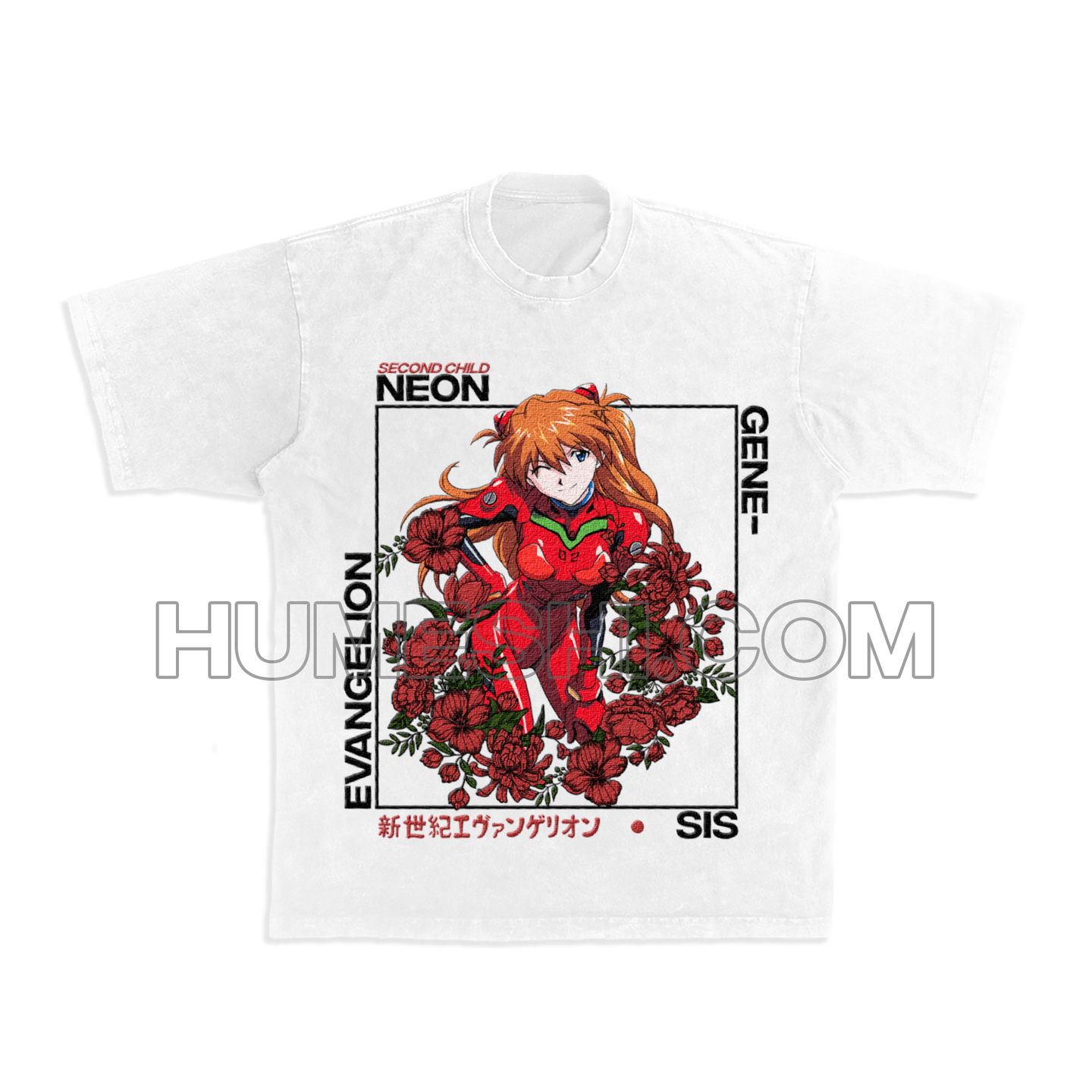 Neon Genesis Evangelion Asuka Langley Soryu YLP-X.003 Shirt
