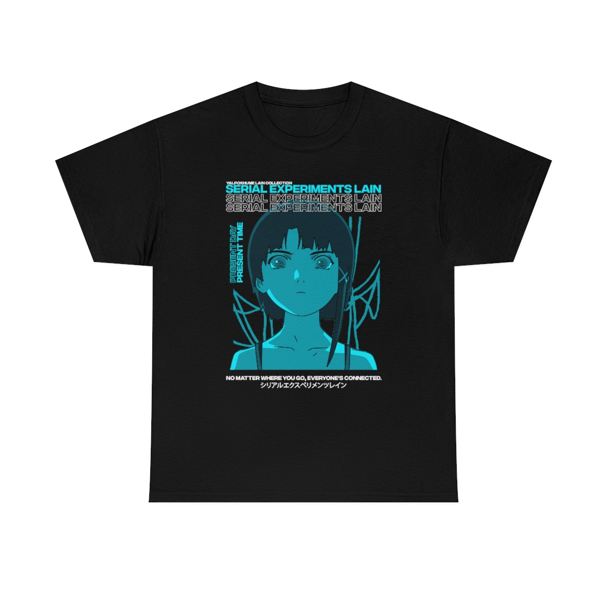 Serial Experiments Lain Shirt, Science Fiction Anime Shirt, Anime Gift, Cyberpunk, Lain, Vaporwave, Aesthetic T Shirt, Grunge