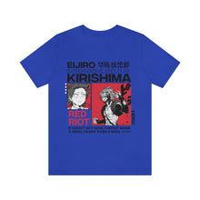 Load image into Gallery viewer, Eijiro Kirishima Shirt, My Hero Academia, Red Riot, Boku no Hero, My Hero Academia, Bakugo, BNHA, MHA, Anime, Aesthetic T-Shirt, Unisex - Yalpoxhume
