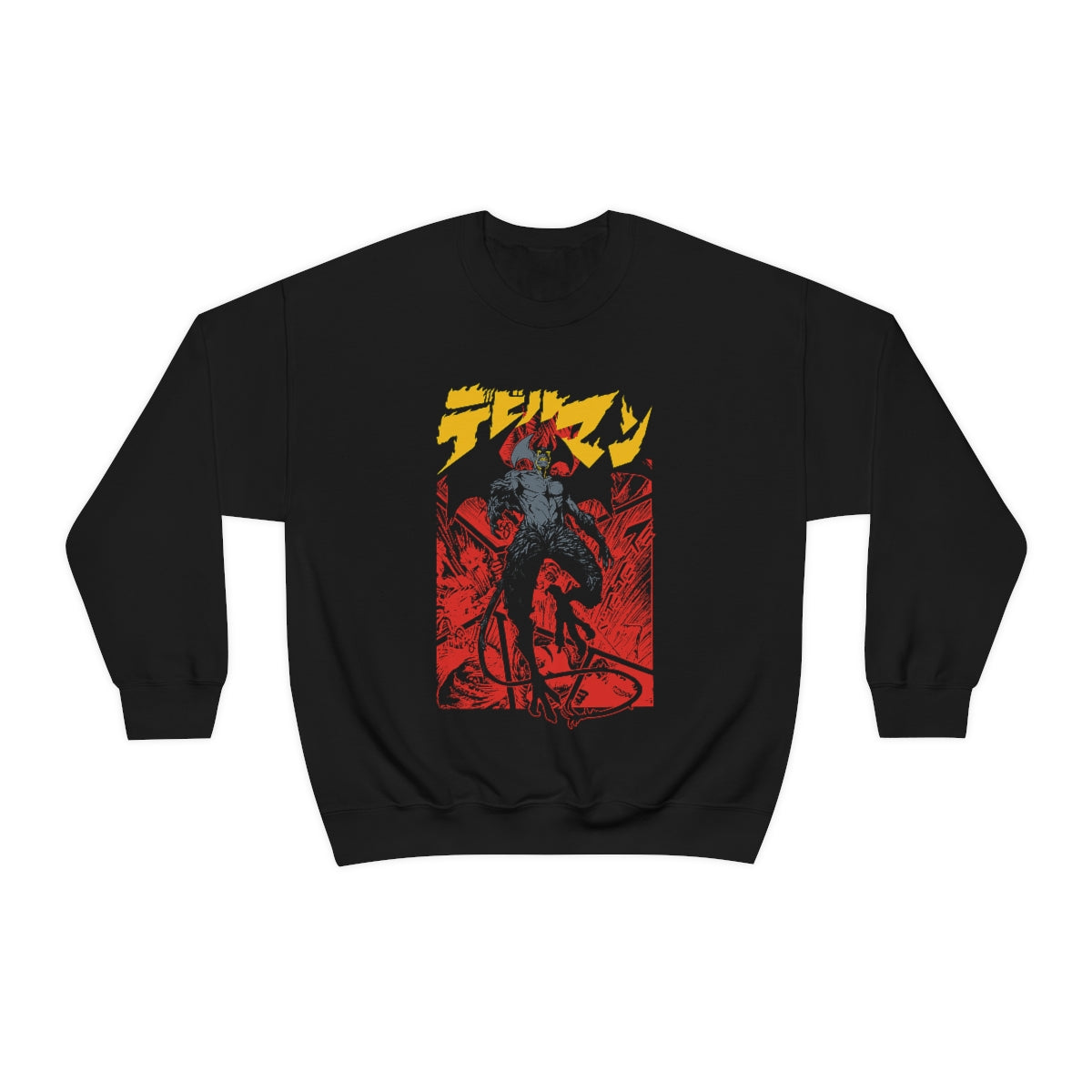 Unisex Devilman Crybaby Sweatshirt, anime shirt, Akira Fudo hoodie, Ryo Asuka, Manga, Japanese, anime aesthetic