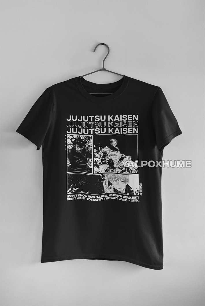 Jujutsu Kaisen Shirt, Satoru Gojo T Shirt, Megumi Fushiguro, Anime, Manga, Aesthetic Shirt, Unisex Jujutsu - Yalpoxhume