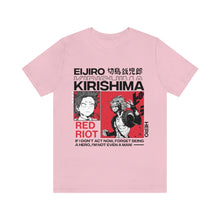 Load image into Gallery viewer, Eijiro Kirishima Shirt, My Hero Academia, Red Riot, Boku no Hero, My Hero Academia, Bakugo, BNHA, MHA, Anime, Aesthetic T-Shirt, Unisex - Yalpoxhume
