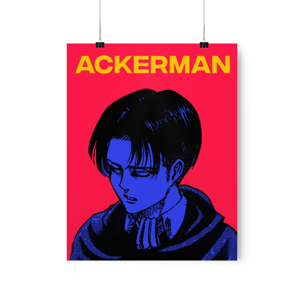 Levi Ackerman Poster, Levi Poster, Anime, Eren, aesthetic clothing, Anime Wall Decor, Anime aesthetic poster, Attack On Titan