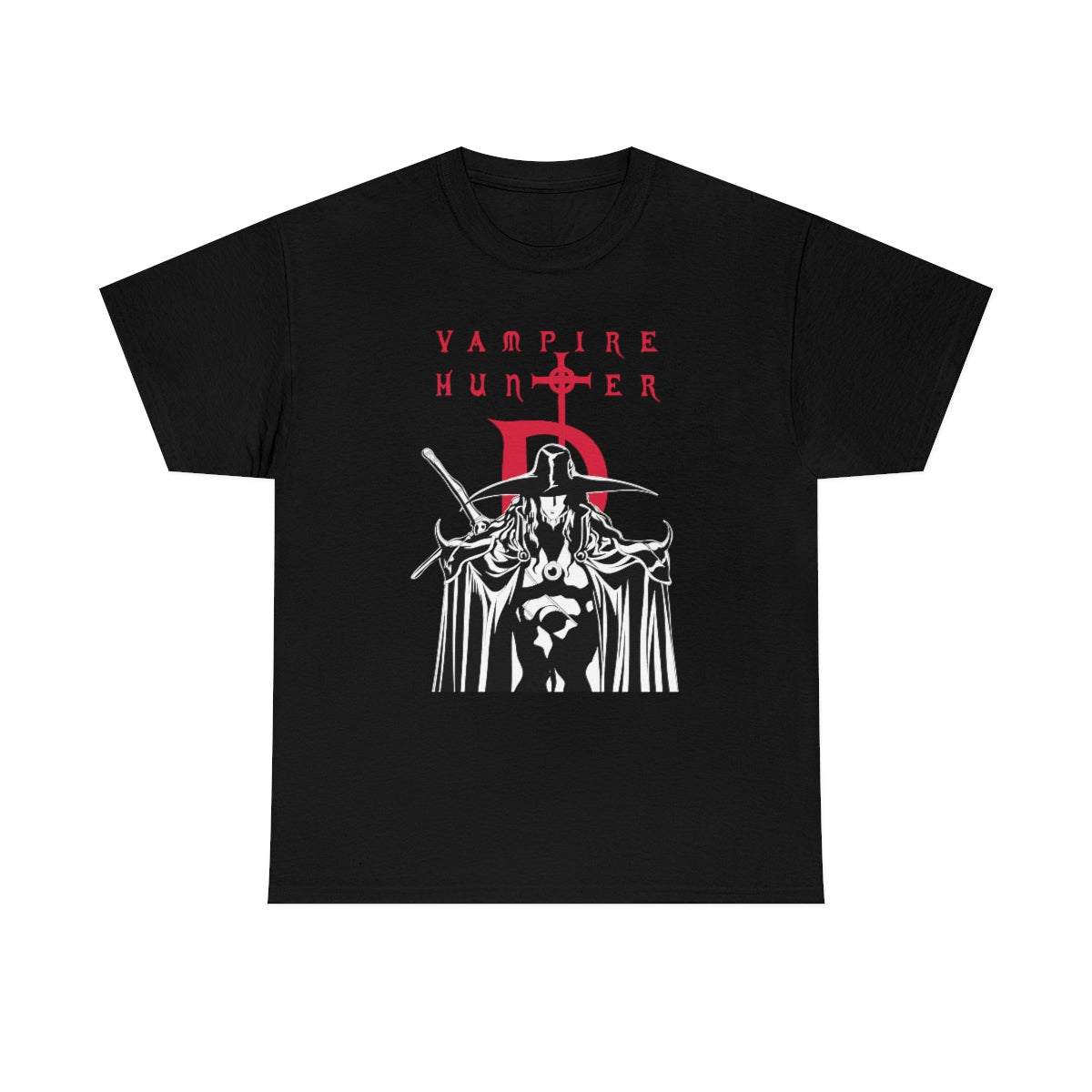 Unisex Vampire Hunter D Shirt, Hideyuki Kikuchi, Horror Anime T-Shirt, Japanese tshirt, Manga, Anime Lover Gift, Retro Anime Aesthetic