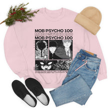 Load image into Gallery viewer, Mob Psycho 100 Sweatshirt, Shigeo Kageyama, Anime shirt, Mob Sweatshirt, Mob Psycho Hoodie, Aesthetic, Reigen,Japanese, Unisex

