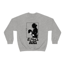 Load image into Gallery viewer, Mob Psycho 100 Sweatshirt, Shigeo Kageyama Sweatshirt, Anime shirt, Mob Sweatshirt, Mob Psycho Hoodie, Aesthetic, Reigen,Japanese, Unisex
