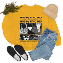Load image into Gallery viewer, Mob Psycho 100 Sweatshirt, Shigeo Kageyama, Anime shirt, Mob Sweatshirt, Mob Psycho Hoodie, Aesthetic, Reigen,Japanese, Unisex
