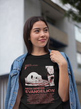 Load image into Gallery viewer, Evangelion T-Shirt, Anime Aesthetic Shirt, Misato Katsuragi, Neon Genesis Evangelion Unisex Eva 01, japanese, Quotes, Aesthetic - Yalpoxhume
